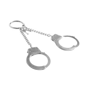 Sex & Mischief Ring Metal Handcuffs: Handschellen mit Kette