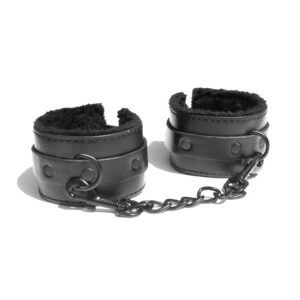 Sex & Mischief Shadow Fur Handcuffs: Handfesseln
