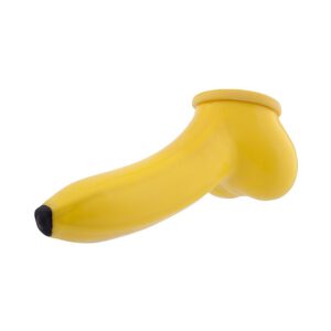 Toylie Banane: Latex-Penis-Hodenhülle (15cm)