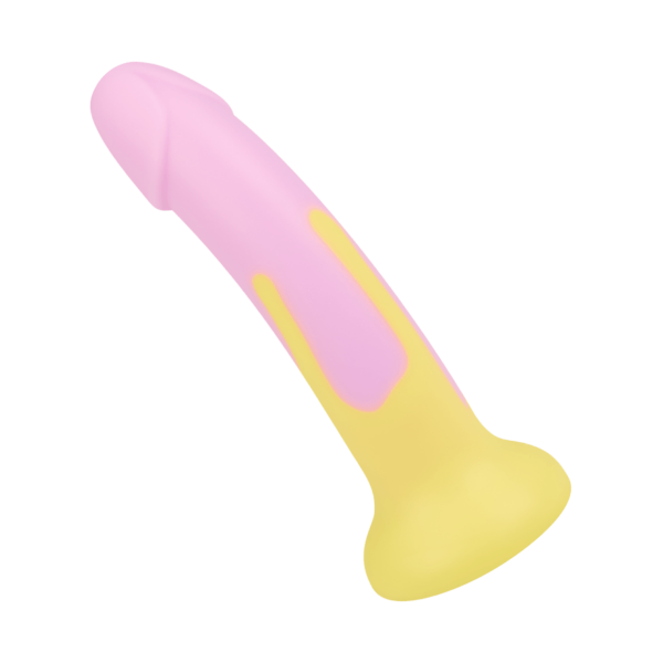 G-Punkt-Dildo mit Saugfuß, 18 cm