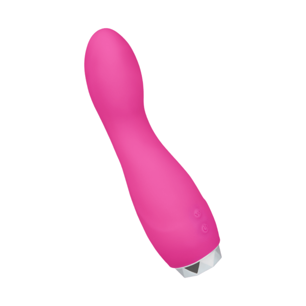 G-Spot-Vibrator aus Silikon, 15,5 cm