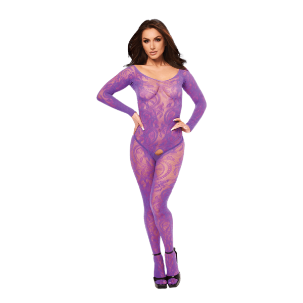 Longsleeve Crotchless Bodystocking