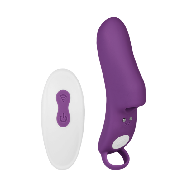 Süßer Fingervibrator mit Fernbedienung, 12 cm