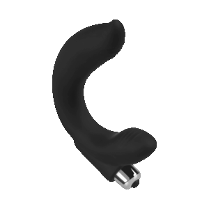 Aufregender Analvibrator, Silikon, 18 cm