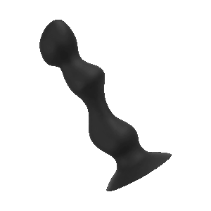 Dildo mit innenliegenden Kugeln aus Silikon, 19 cm