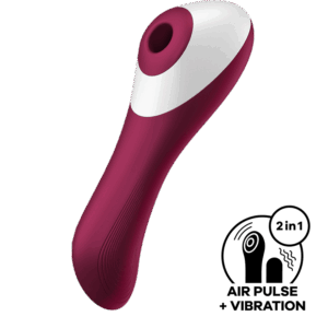 Satisfyer Dual Crush, 2:1 Vibrator + Druckwellentoy