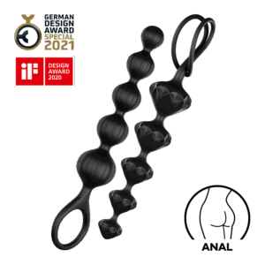 Satisfyer Love Beads aus Silikon, 20,5 cm