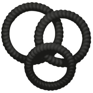 3-teiliges Penisringset „Lust hoch 3“