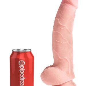 Dildo „8" Triple Density Cock with Balls“, 20 cm
