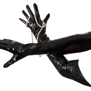 Handschuhe aus Lack