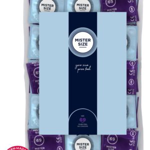 Kondome „69 mm“, transparent, hauchdünn, feucht