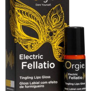 Lipgloss „Electric Fellatio“ für kribbelnde Küsse und elektrisierenden Oralsex