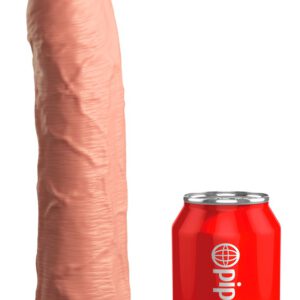 Naturdildo „11“ Dual Density Silicone Cock“ mit extra starkem Saugfuß
