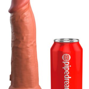 Naturdildo „8“ Dual Density Silicone Cock“ mit extra starkem Saugfuß