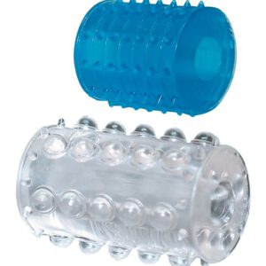 Penisringe „XL“ mit Noppen, 2 Stück, extra breit