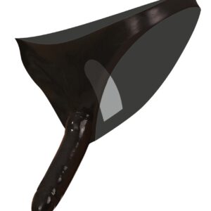 Slip aus Latex, mit Außen- und Innendildo