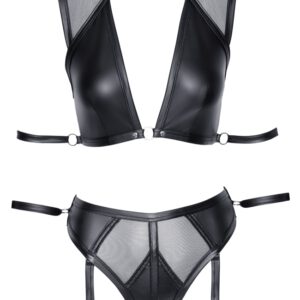 Top plus Slip mit Schenkel-Harnesses (abnehmbar)