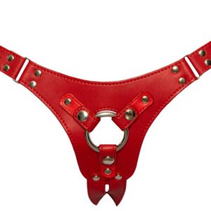 Umschnallgurt aus Lederimitat, größenverstellbar