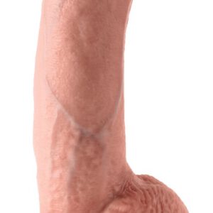 Vibrator „9" Vibrating Cock with Balls“, 23 cm