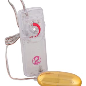 Vibroei „Golden Star“ mit Fernbedienung